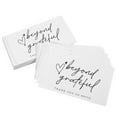 thumbnail image 5 of MLINS  100 Pcs Thank You Card Gift Beyond Grateful Cards Wedding Multipack, 5 of 8