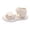 Beige, variant on QHFBli Toddler Boys Girls Buckle Sandals Comfort Open Toe Sandal with Adjustable Back Strap