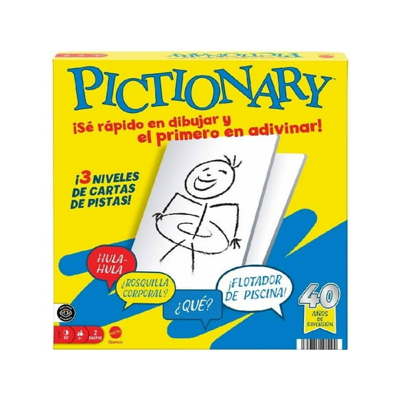 Juego de Mesa Pictionary Original 40 Aniversario