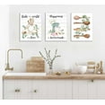 thumbnail image 2 of Farmhouse Kitchen Wall Art Dining Room Wall Decor Rustic Flowers Painting Eucalyptus Leaves Canvas Prints Retro Spatula Fork Spoon Tableware Mixer Poster Pictures for Kitchen Dining, 2 of 6