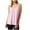 Pink, variant on Fanxing Womens Camisoles with Built in Bras Camisole Tank Tops Spaghetti Strap Tank Tops Gray,S