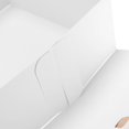 thumbnail image 4 of - Paquete de 10 cajas de regalo blancas extra grandes con tapas de 30 x 30 x 13 cm, cajas de propuesta de dama de honor para Navidad, boda, graduación, regalo de cumpleaños, 4 of 7