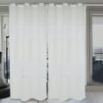 thumbnail image 3 of Cortina de ventana de 100 x 270 cm para filtrar la luz suave, semitransparente, para dormitorio y balcón, 3 of 8