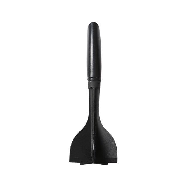 Wosthever Triturador de alimentos, utensilio de cocina, triturador de carne, mango largo de superficie lisa, accesorios para el hogar, Cocina y Comedor Negro