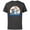 Charcoal, variant on Disney Frozen 2 Olaf and Books Genius By Nature - Short Sleeve Cotton T-Shirt for Adults - Customized-Black