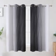 thumbnail image 2 of Cortinas Blackout Estelar Textiler Ombre Gris Blanquecino 160x160 cm, 2 of 9