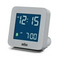 thumbnail image 5 of Braun Digital Alarm Clock with Snooze, Negative LCD Display, Quick Set, Crescendo Beep Alarm in Grey, model BC09G., 5 of 7