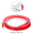 thumbnail image 2 of REGALWOVEN Collapsible Shower Barrier Stopper Water Splash Guard Blocker for Bathroom Clear 39"Lx0.8"Wx0.5"H, 2 of 6