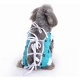 thumbnail image 4 of Ropa para mascotas Ropa para perros Ropa de cirugía de esterilización Ropa de rehabilitación para perros Ropa protectora para lesiones de perros y mascotas (Azul L) oso de fresa Electrónica, 4 of 5