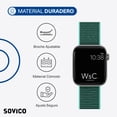 thumbnail image 4 of Correa de Nylon para Apple Watch - SOVICO - Ajustable & Cómodo - 42/44/45 mm, 4 of 5