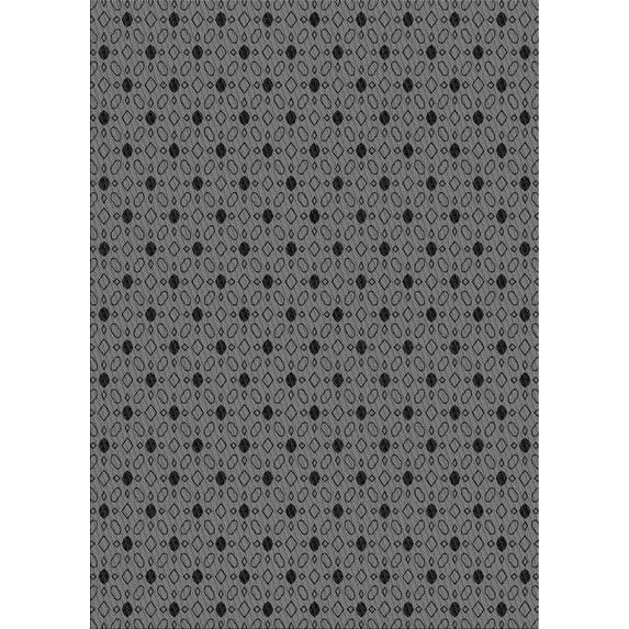 Ahgly Company Machine Washable Indoor Rectangle Transitional Gray Area Rugs, 8' x 10'
