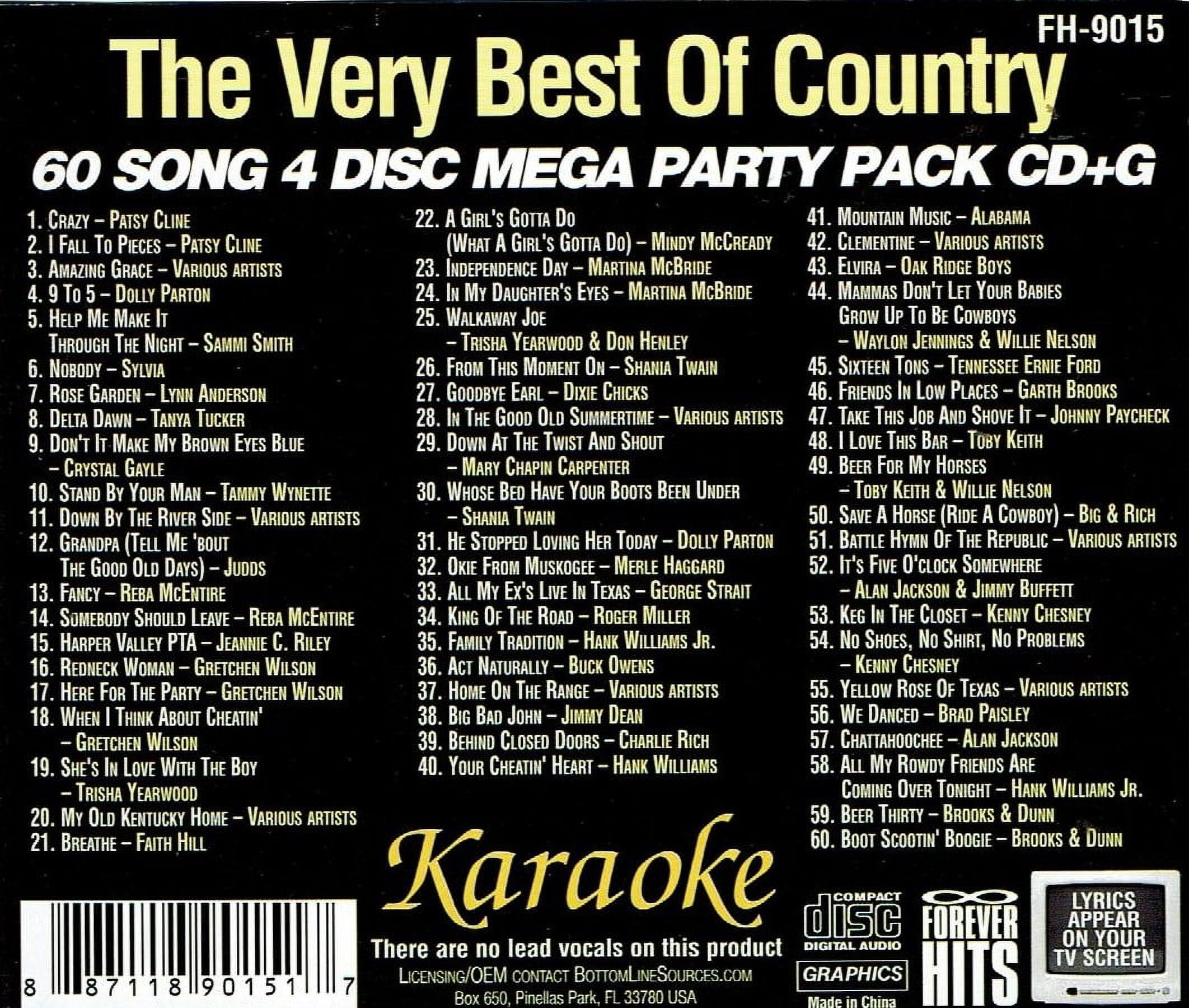 BACKSTAGE KARAOKE CD+G BS4517 CDG LINE DANCE SONGS cdg MACARENA BOOT  SCOOTIN' +