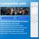 thumbnail image 3 of BN59-01391A - Control remoto de voz solar de repuesto para Samsung Frame TV remoto con batería solar recargable Bluetooth compatible con Samsung Smart 2021 2022 2023 4K Ultra HD TV, 3 of 5