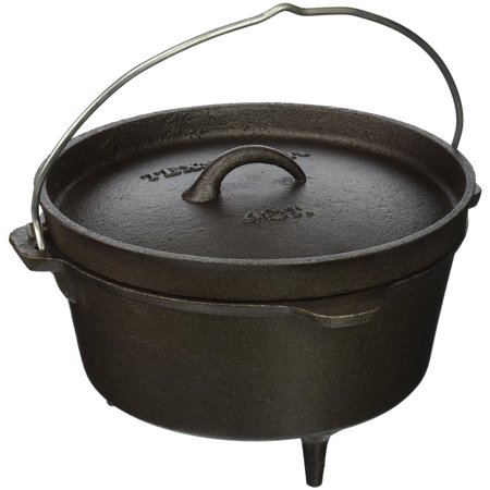 

Texsport Cast Iron 4qt Dutch Oven w/Legs Recessed Lid