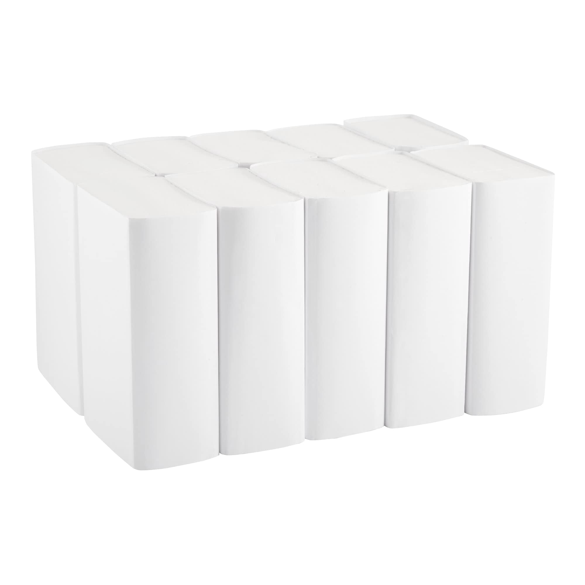 Georgia-Pacific BigFold 33587 White EPA Compliant Premium C-Fold Replacement Paper Towel, 10.8" Length x 10.2" Width (Case of 10 Packs, 220 per Pack)
