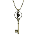 thumbnail image 1 of Ok gesto silueta patron Llavero Collar Colgante Bandeja Cadena Embellecida Unbranded M, 1 of 3
