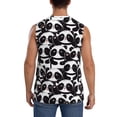 thumbnail image 4 of Fotbe Panda Men's Camiseta sin Mangas Estampada para Hombres, Playera Casual para Gimnasio, Entrenamiento, Playa-XX-Large, 4 of 7