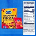thumbnail image 3 of Ocean Spray® Pineapple Cran™ Snack Medley, Dried Fruit Snack, 1 oz Pouches, 5 Count, 3 of 14