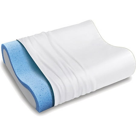 Sleep Innovations Gel Memory Foam Contour Pillow (Best Contour Neck Pillow)