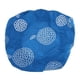 thumbnail image 4 of Funda protectora elástica de elastano para silla redonda o cuadrada, para comedor, giratoria. Floral azul, 4 of 4
