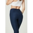 thumbnail image 5 of DEVOPS 2 Pack Women's Yoga Pants with Pocket Tummy Control Workout Running Leggings (Medium, Black/Navy), 5 of 7
