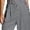 Black, variant on Womens High Waist Wide Leg Dress Pants Button Front Pleated Business Casual Pants Stretch Cropped Office Teacher Pants, Size M