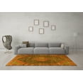 thumbnail image 3 of Ahgly Company Machine Washable Indoor Rectangle Persian Yellow Traditional Area Rugs, 2' x 5', 3 of 4