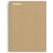 Tru Red Notebook, College Rule, Brown, 9 x 6, 100 Sheets, Each (TUD749565)