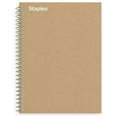 Tru Red Notebook, College Rule, Brown, 9 x 6, 100 Sheets, Each (TUD749565)