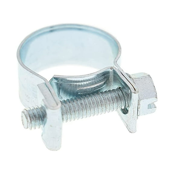 waltyotur 20-Pack 3/8 in Fuel Injection Gas Line Hose Clamps Clip Pipe Clamp Assortment Kit for Plumbing, Automotive and Mechanical