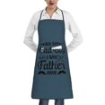 thumbnail image 2 of Dad Apron, Best Fathers Day Gift for Dad, Grandpa, Husband, Best Dad Ever Gifts, Waterproof Grilling Apron with Pockets, Durable Chef Bib for Cooking, Workshop, Gardening, Baking, Mens BBQ Apron, 2 of 9