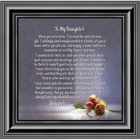 Elegantly Yours To My Daughter Gifts From Mom Picture Elegantly Yours To My Daughter Gifts From Mom Picture Frame 10x10 8630