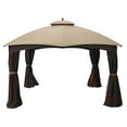 thumbnail image 1 of Garden Winds Auvent de Remplacement pour Gazebo Allen Roth 10x12 - Standard 350 - Beige, 1 of 3