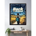thumbnail image 2 of T-Shirt Back To School Poster Wall Art, Modern Wall Decor For Living Room Bedroom, 24x36 UNFRAMED, 2 of 3