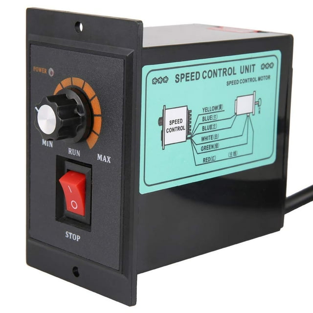 Yazoeia Motor Speed Converter US-52-RED AC220V 50/60Hz Reliable Quick Response PWM Variable Frequency Driver for Controlling Motor(400W) CJC912-153948