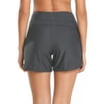 thumbnail image 6 of RELLECIGA Women's High Waisted Swim Shorts with Pockets UV Sun Protection Board Shorts, 6 of 13