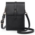 thumbnail image 1 of Bolso bandolera Vhermosa para teléfono móvil mujer interior de piel Negro 19*13*4.5 cm, 1 of 5