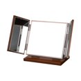 thumbnail image 1 of HLONK Trifold Mirror Collapsible Vanity Carve Pattern Easy to Clean Woman, 1 of 6