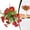 Red, variant on YardChic 10 Bundles Artificial Flowers, Dandelion Artificial Flowers, Fake Dandelion Flowes Plants Bouquet Plastic Flower for Home Outdoors Decoration, Wedding Party Decor, Purple