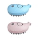 thumbnail image 5 of Greeniant El masaje suave del cepillo del gato del cepillo de dientes del silicón limpia y quita los cepillos flotantes del vapor de los gatos Aseo de mascotas Azul, 5 of 6
