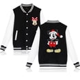 thumbnail image 4 of Sudadera con capucha de los 90 para hombre y mujer, chaqueta de béisbol de Disney, Mickey, Minnie Mouse, ropa con capucha, chaquetas para niño y niña, sudadera, Top para bebé, 4 of 5