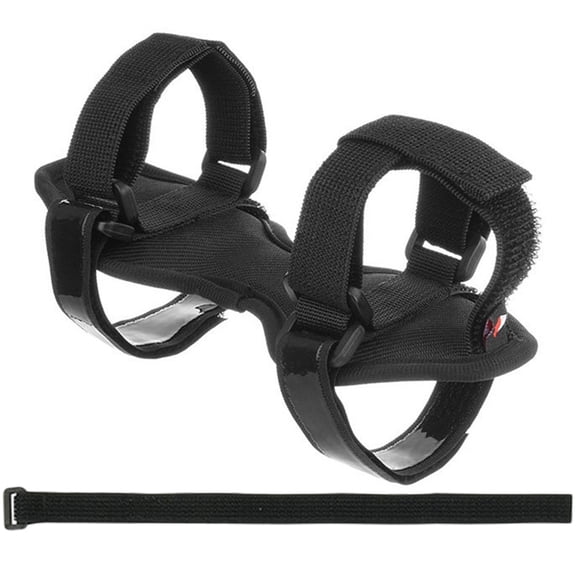 GOOHOCHY Durable Nylon Bike Speaker Mount with Strap for Water Bottle or Accessories Black