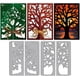 thumbnail image 1 of Troqueles de marcos de árboles para hacer tarjetas, árboles plegables, troqueles de metal para cortar tarjetas, árboles, hojas, ramas, plantilla de corte y repujado, 1 of 9
