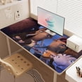 thumbnail image 4 of Ice Age-themed extra-large Non-Slip Base leather Desk Table mat—versatile for computer desks, dining tables, and more.16"x32"(40X80cm）, 4 of 6