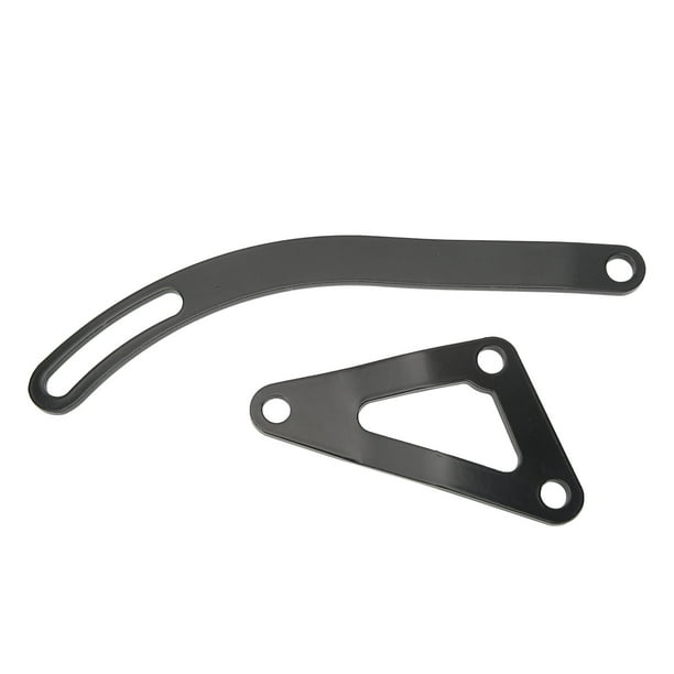 Alternator Brackets, Black Practical High Hardness Pre Drilled Steel
