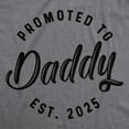 thumbnail image 2 of Mens Funny T Shirts Promoted to Daddy 2025 Sarcastic Family New Baby Graphic Tee for Men Graphic Tees, 2 of 7