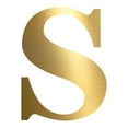 thumbnail image 1 of Wall Stickers Decor， Pvc Removable 26 Letters Self-Adhesive Stickers For Diy Art And Craft (Gold) S Clearance, 1 of 1
