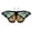 J, variant on Cmafuca Butterfly Wings Foil Balloon, Metallic Mylar Wing Costume with Straps for Party Dress Up, Self Sealing Reusable Photo Prop for Birthday Carnival Wedding Decor
