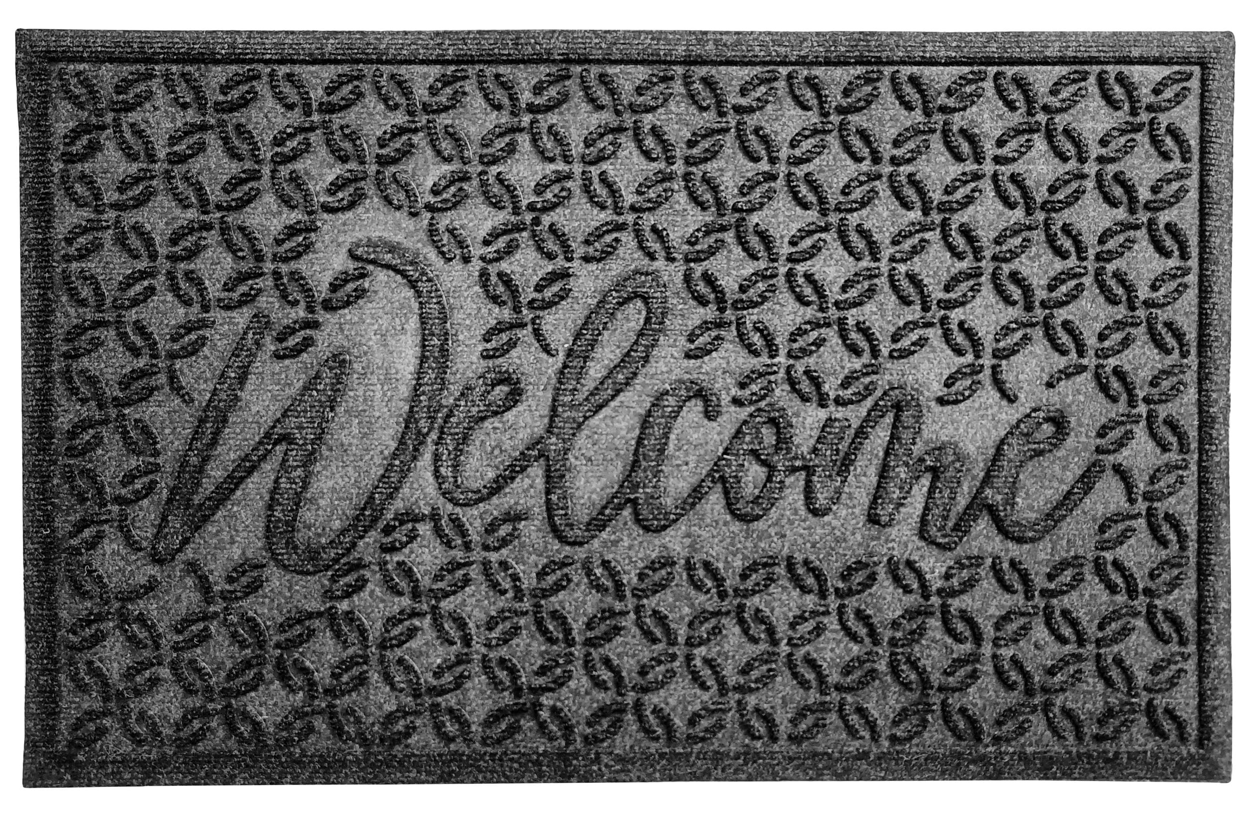Doormats Entryway Welcome Mats Outdoor Rubber Back Polypropylene Noah 18x28 - Picture 9 of 9