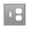 thumbnail image 1 of 77TDBN Metro Line 2 Gang 1-Toggle 1-Duplex Wall Plate, 1 of 1